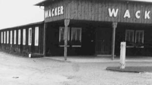 První kovárna "Wacker" v Drážďanech, založená v roce 1848.
