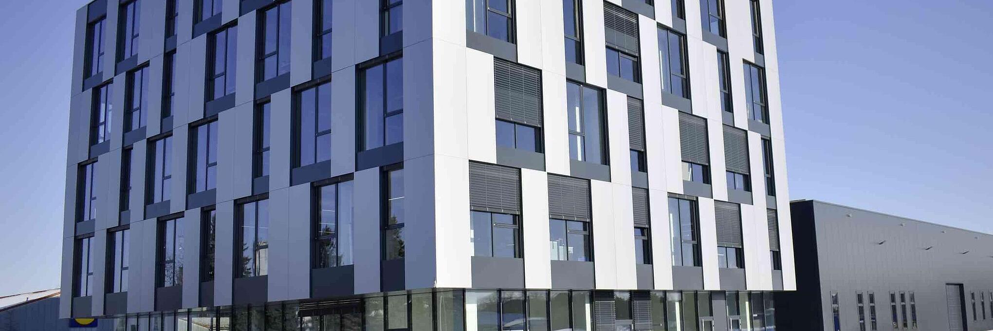 Umístění budovy Wacker Neuson v Reichertshofenu.