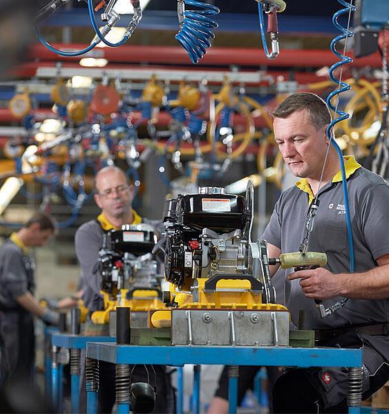 Výrobní hala Wacker Neuson v Reichertshofen, Německo