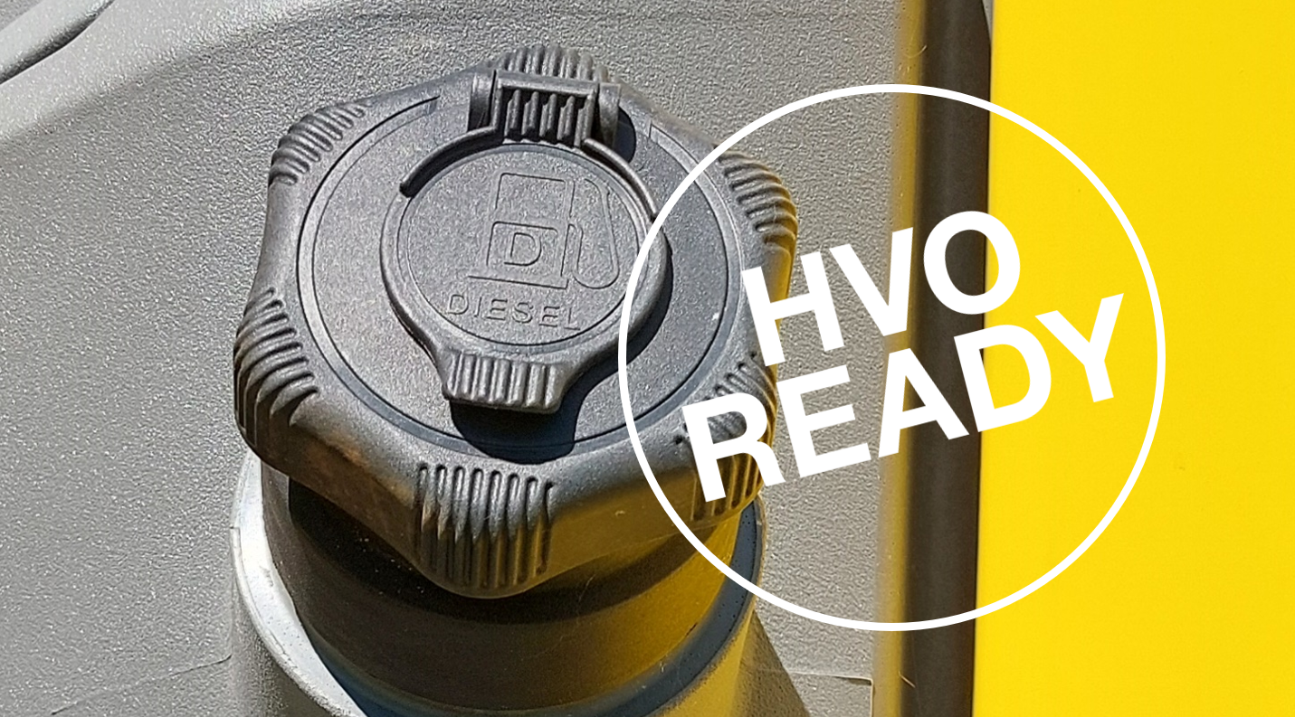 Detailní záběr uzávěru palivové nádrže