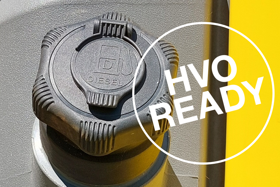 Detailní záběr uzávěru palivové nádrže