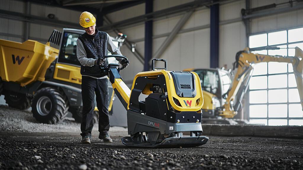 Medium Size reversible plate in action